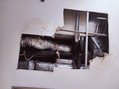 AC unit in attic leaking water
